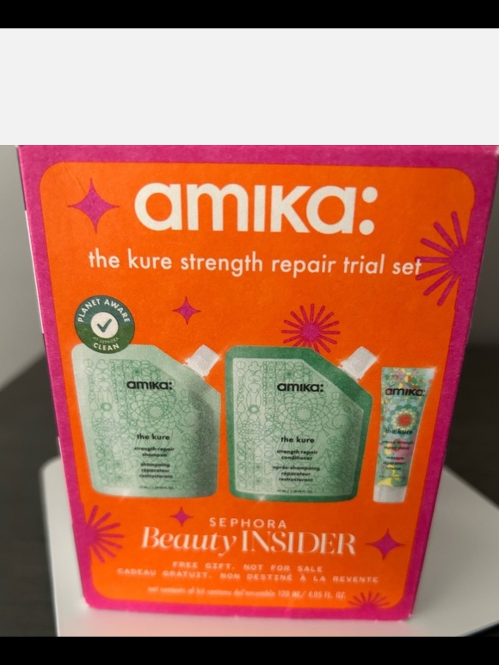 amika The Kure Strength Repair Trial Set -BNIB